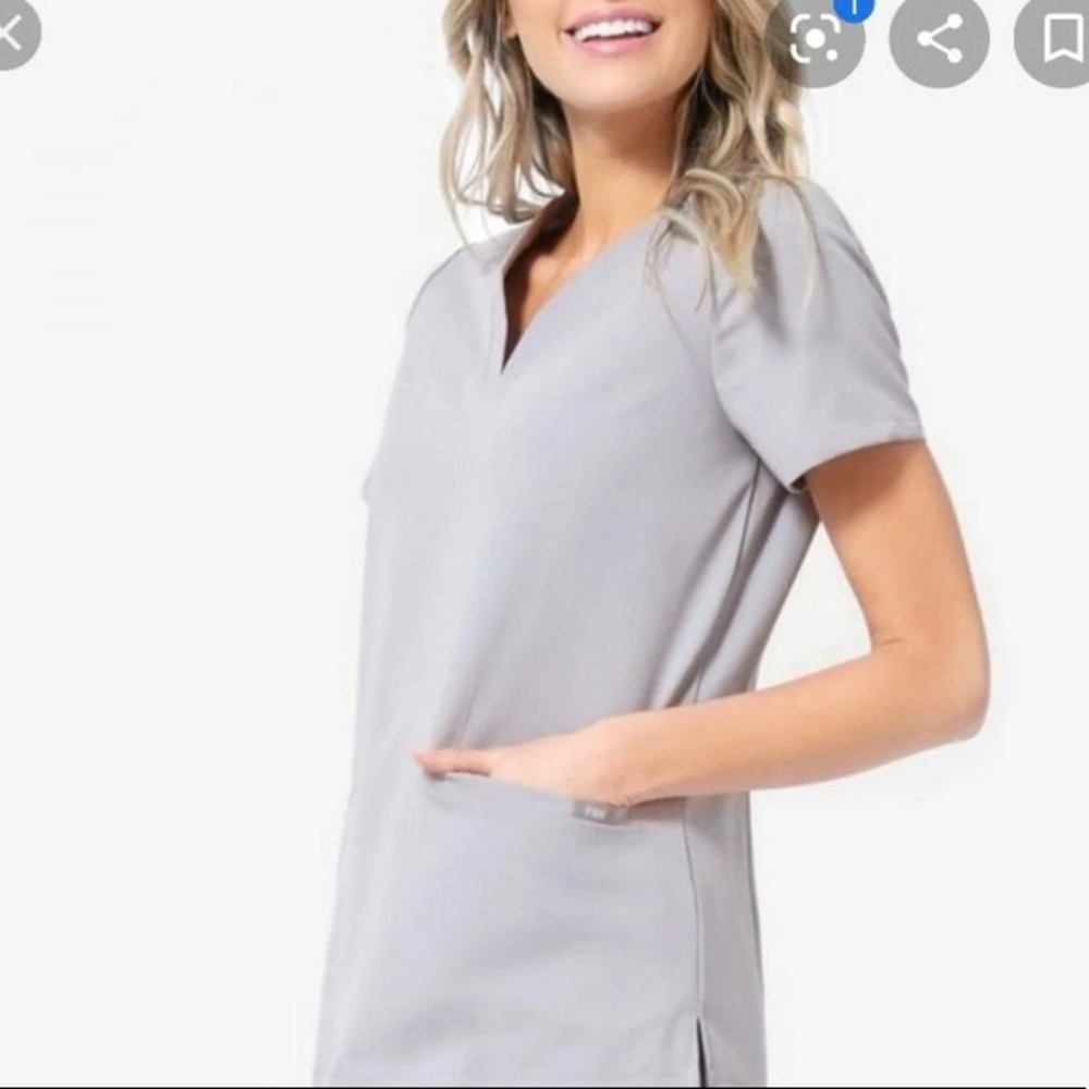 Cement limited edition casma scrub top